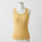 Lyn's Ribbed Cotton Built-in Bra Tank