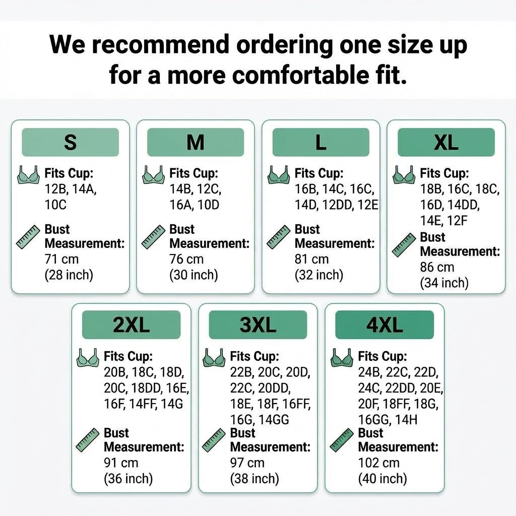 Size chart for lyns